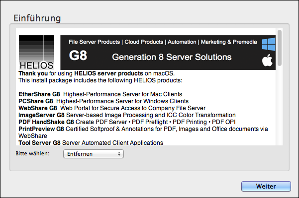 HELIOS Installer – Einführung